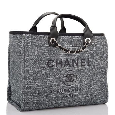 chanel deauville 2024|Chanel deauville tote for sale.